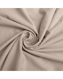 Wysokie prześcieradło bawełna jersey z lycrą 180x200x30 z gumką szare Matex