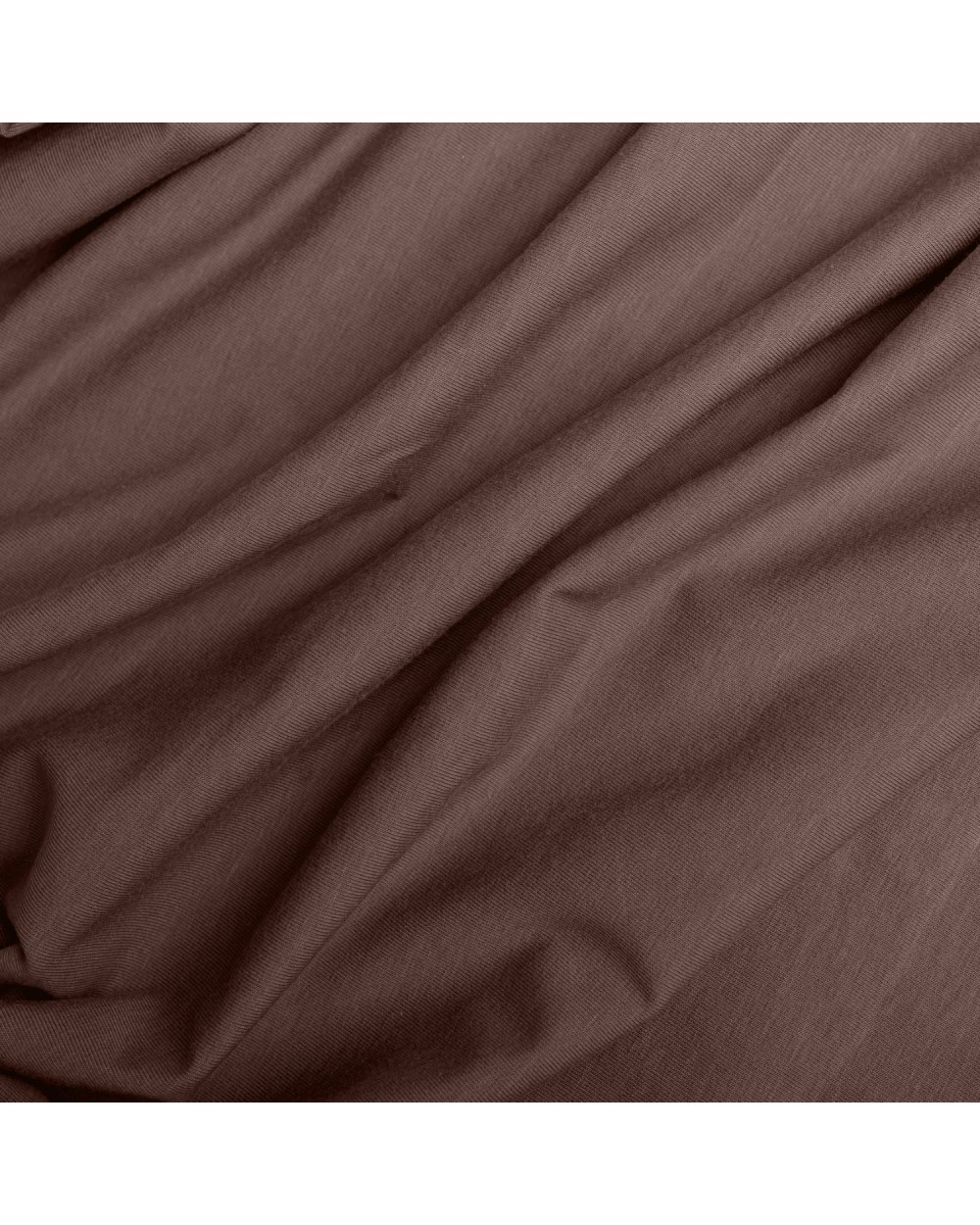 Wysokie prześcieradło bawełna jersey z lycrą 180x200x30 z gumką brązowe Matex