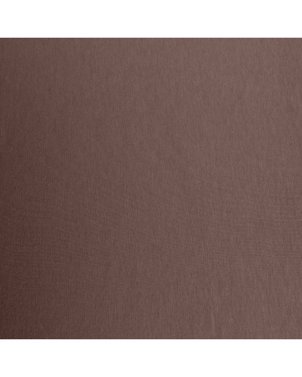 Wysokie prześcieradło bawełna jersey z lycrą 180x200x30 z gumką brązowe Matex