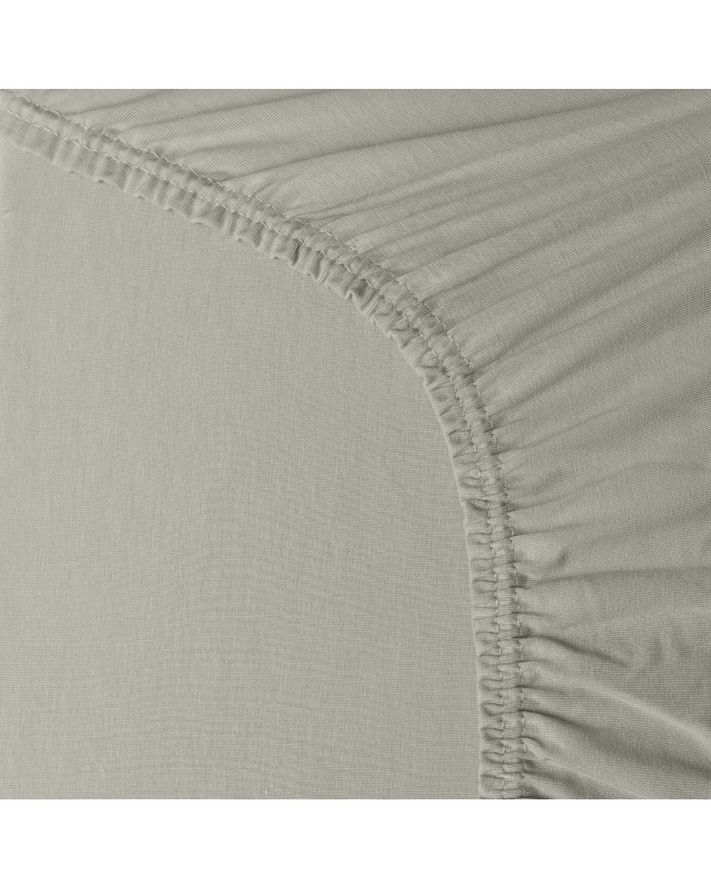 Wysokie prześcieradło bawełna jersey z lycrą 90x200x30 z gumką miętowe Matex