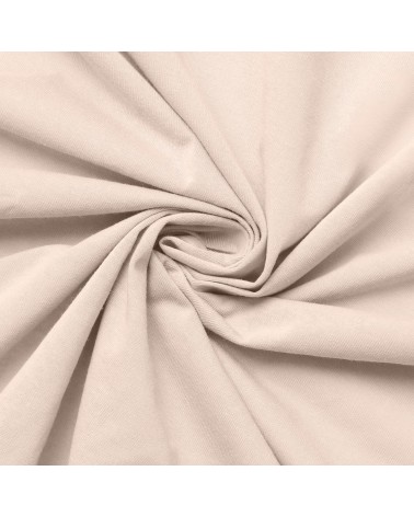 Prześcieradło bawełna jersey 200x220x30 z gumką cappuccino Premium Matex
