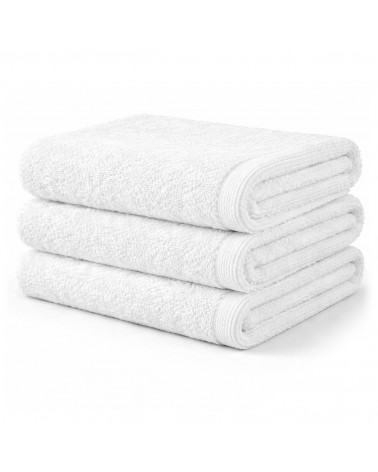 Ręcznik hotelowy bawełna 70x140 biały gładki Aqua Darymex