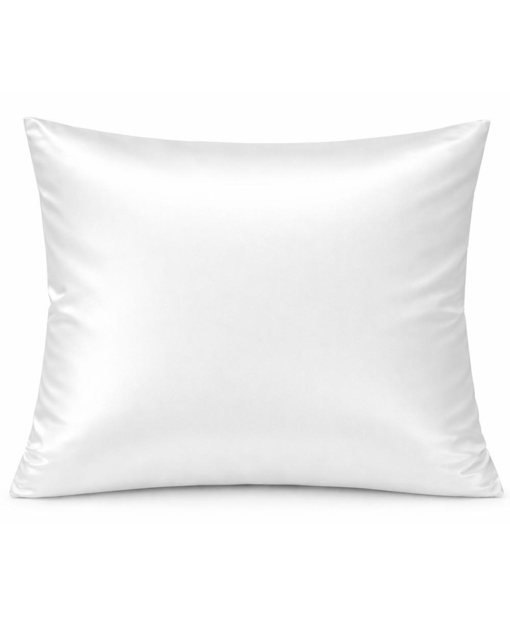 Poszewka hotelowa satyna bawełniana 50x60 na zakładkę Monako biała Darymex