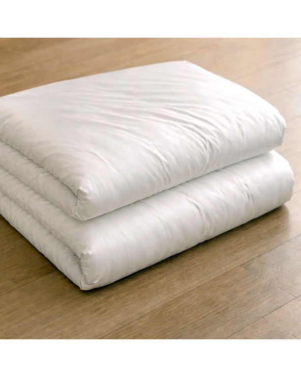 Poszewka hotelowa satyna bawełniana 50x60 na zakładkę Monako biała Darymex