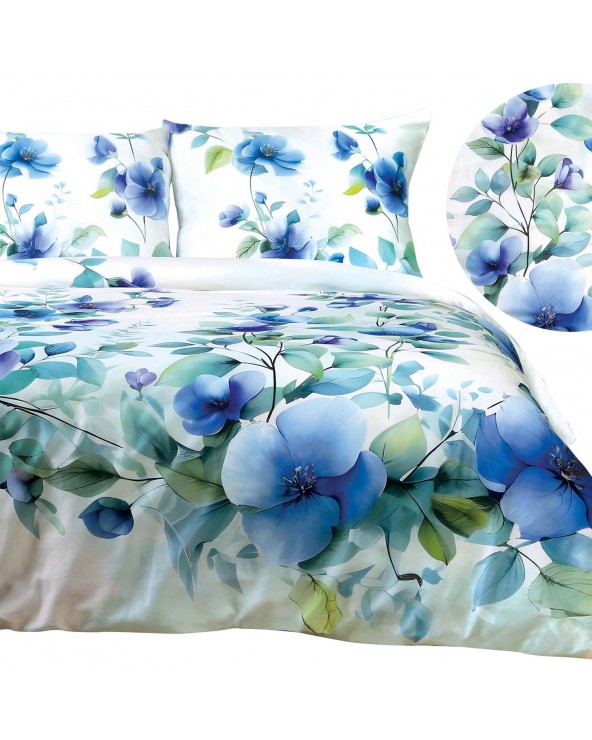 Pościel satyna bawełniana 180x200 + 2x70x80cm 12420 SATYNLOVE PREMIUM Darymex