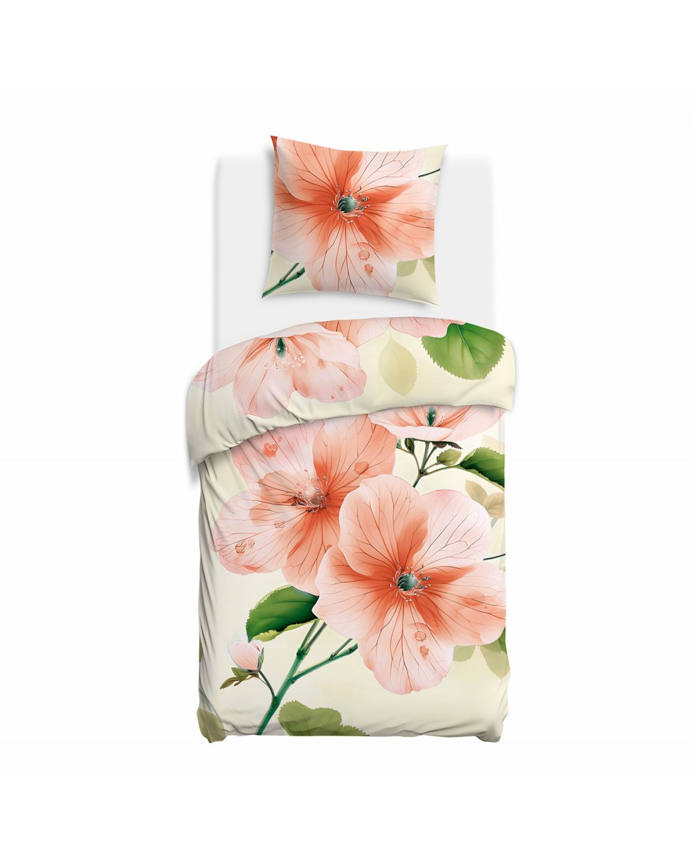 Pościel satyna bawełniana 140x200 + 1x70x80cm 12422 SATYNLOVE PREMIUM Darymex