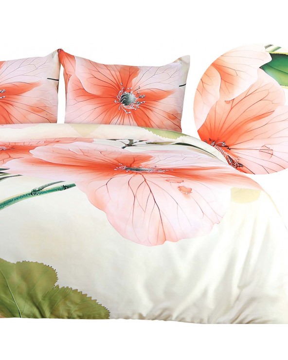 Pościel satyna bawełniana 140x200 + 1x70x80cm 12422 SATYNLOVE PREMIUM Darymex