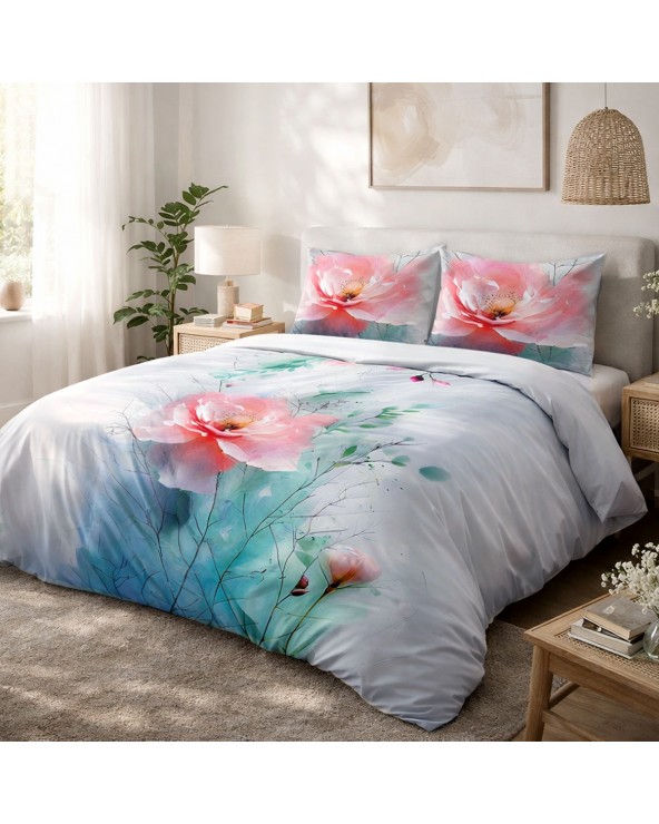 Pościel satyna bawełniana 180x200 + 2x70x80cm 12424 SATYNLOVE PREMIUM Darymex