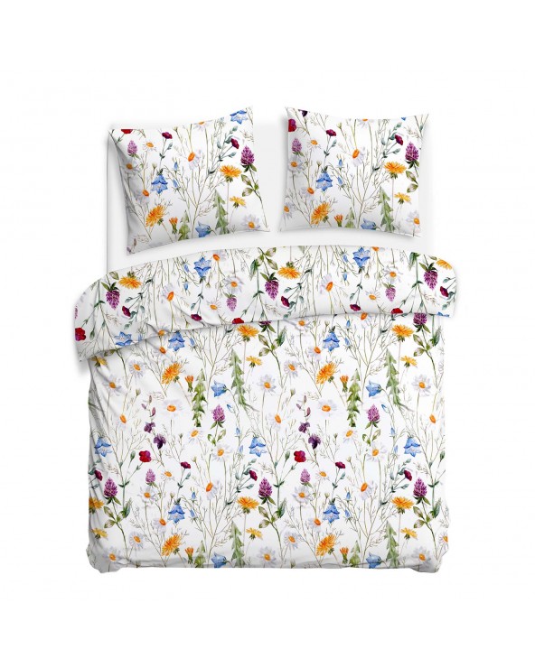 Pościel satyna bawełniana 160x200 + 2x70x80cm 1554/1 SATYNLOVE Darymex