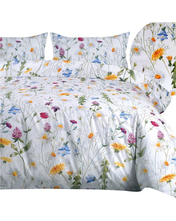 Pościel satyna bawełniana 160x200 + 2x70x80cm 1554/1 SATYNLOVE Darymex