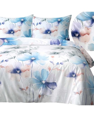 Pościel satyna bawełniana 200x220 + 2x70x80cm 1557/1 SATYNLOVE Darymex