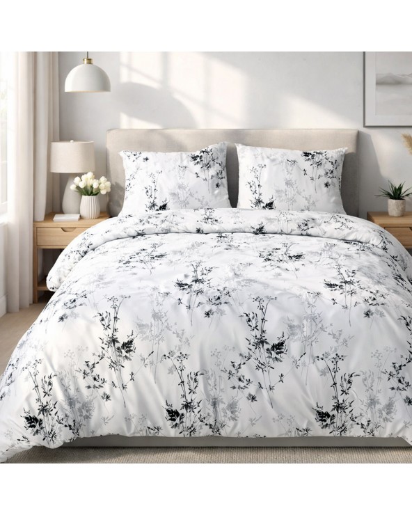 Pościel satyna bawełniana 200x220 + 2x70x80cm 1558/1 SATYNLOVE Darymex