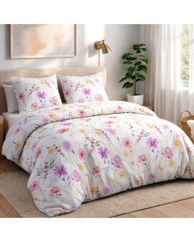 Pościel satyna bawełniana 140x200 + 1x70x80cm 1559/1 SATYNLOVE Darymex