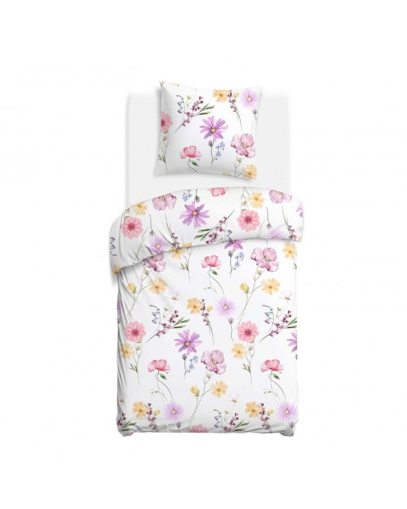 Pościel satyna bawełniana 140x200 + 1x70x80cm 1559/1 SATYNLOVE Darymex