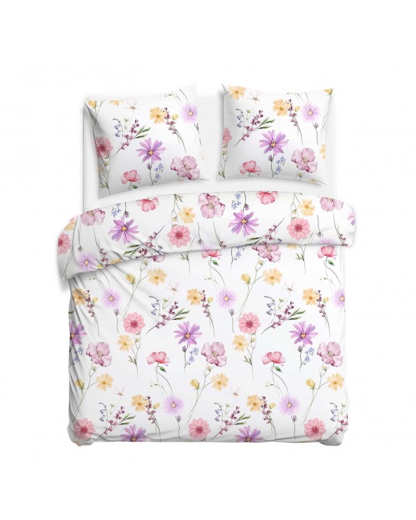 Pościel satyna bawełniana 160x200 + 2x70x80cm 1559/1 SATYNLOVE Darymex