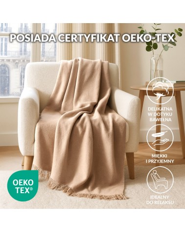 Koc bawełna 200x220 BA861 Darymex