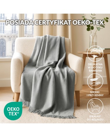 Koc bawełna 200x220 BA896 Darymex