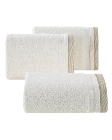 Ręcznik bawełna 100x150 Abbie kremowy Eurofirany