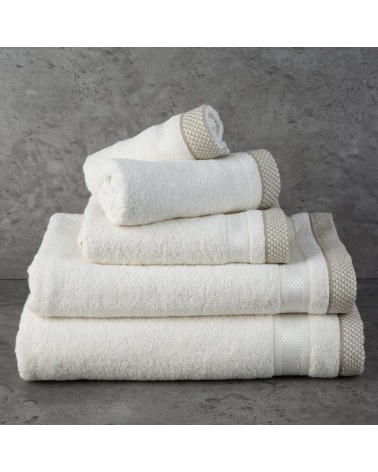 Ręcznik bawełna 70x140 Abbie kremowy Eurofirany