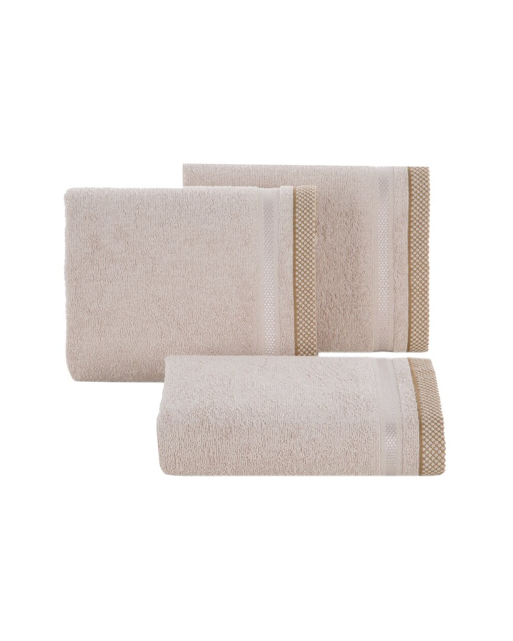 Ręcznik bawełna 100x150 Abbie beżowy Eurofirany