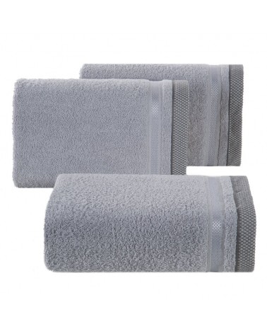 Ręcznik bawełna 30x50 Abbie srebrny Eurofirany