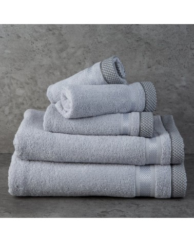 Ręcznik bawełna 30x50 Abbie srebrny Eurofirany