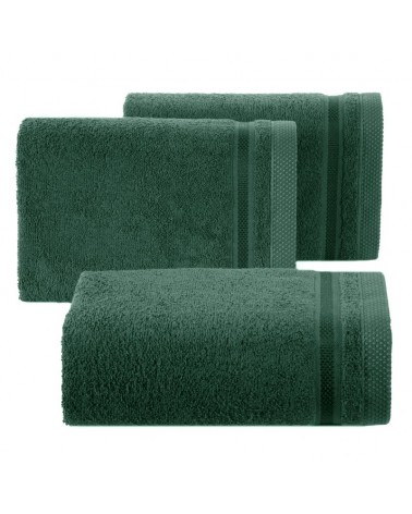 Ręcznik bawełna 30x50 Abbie ciemnozielony Eurofirany