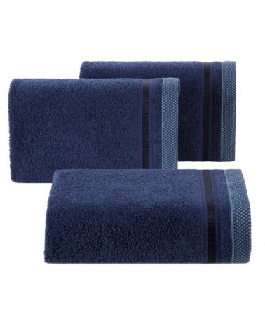 Ręcznik bawełna 30x50 Abbie granatowy Eurofirany