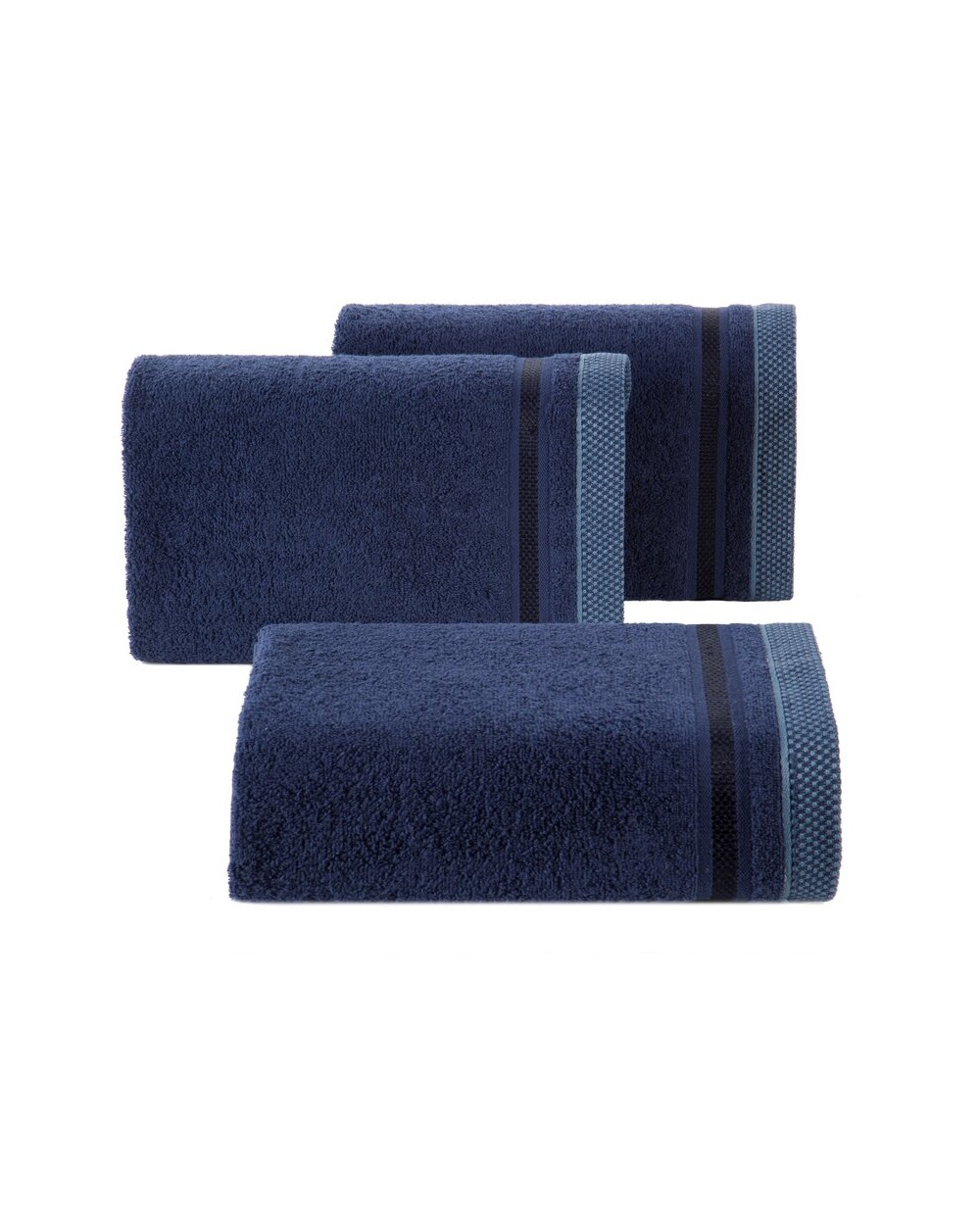 Ręcznik bawełna 50x90 Abbie granatowy Eurofirany