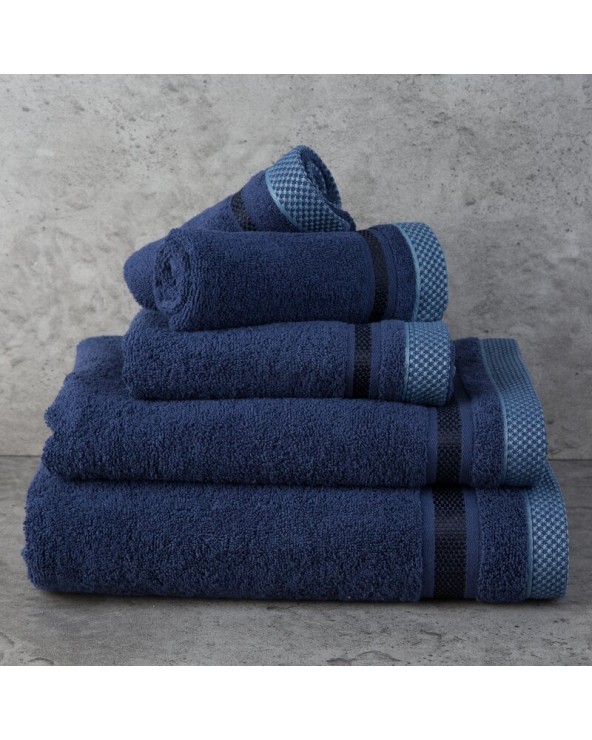 Ręcznik bawełna 50x90 Abbie granatowy Eurofirany