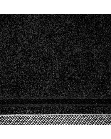 Ręcznik bawełna 30x50 Abbie czarny Eurofirany