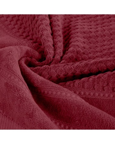 Ręcznik bawełna 50x90 Adore czerwony Eurofirany