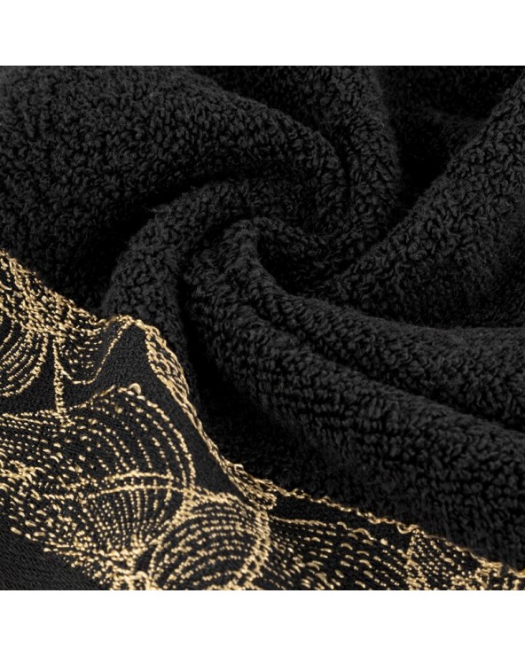 Ręcznik bawełna 50x90 Agis czarny Eurofirany