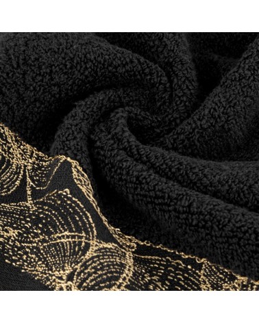 Ręcznik bawełna 50x90 Agis czarny Eurofirany