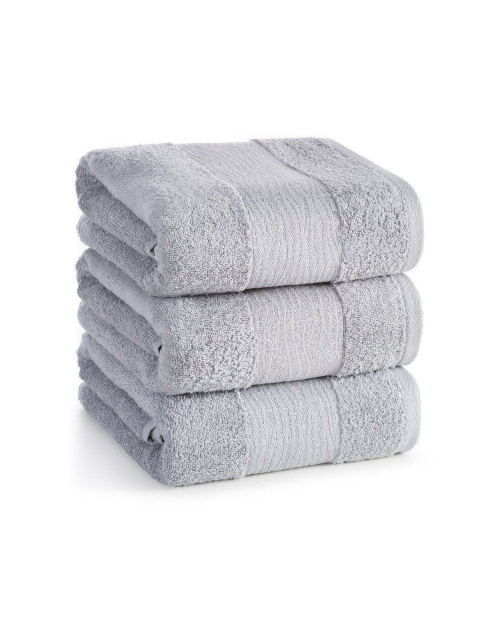 Ręcznik bawełna 30x50 Amber srebrny Eurofirany