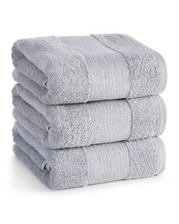 Ręcznik bawełna 70x140 Amber srebrny Eurofirany