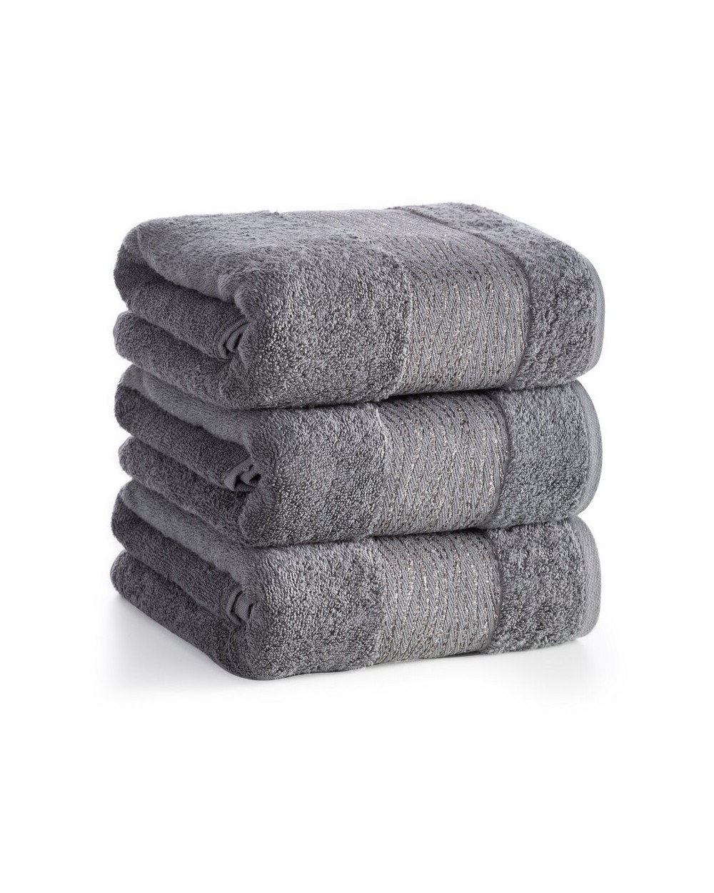 Ręcznik bawełna 50x90 Amber stalowy Eurofirany