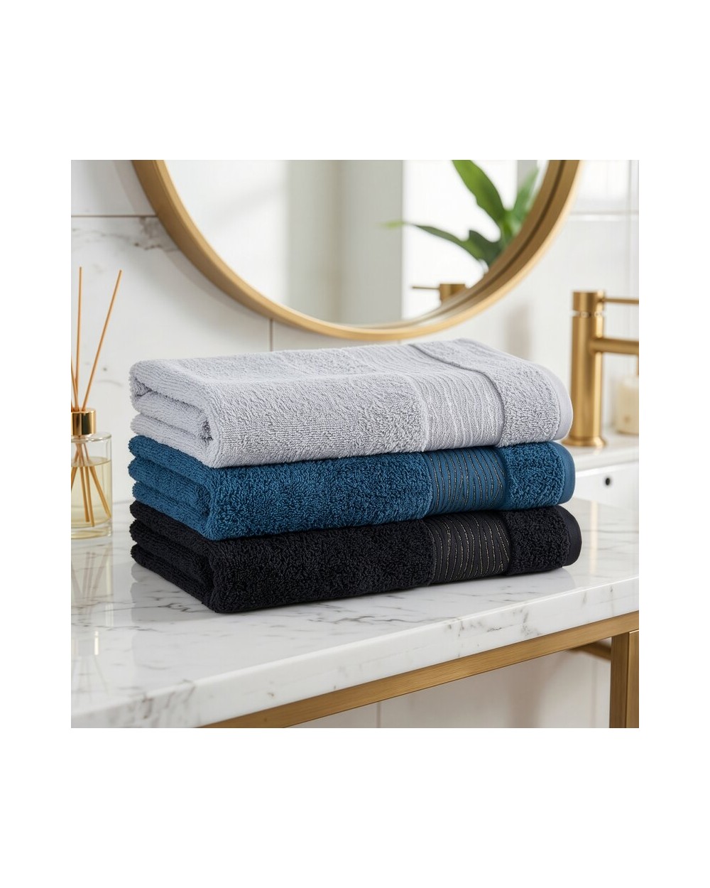 Ręcznik bawełna 30x50 Amber pudrowy Eurofirany