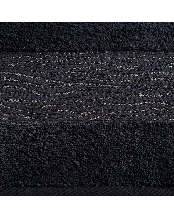 Ręcznik bawełna 30x50 Amber czarny Eurofirany