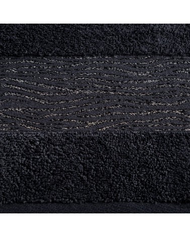 Ręcznik bawełna 50x90 Amber czarny Eurofirany