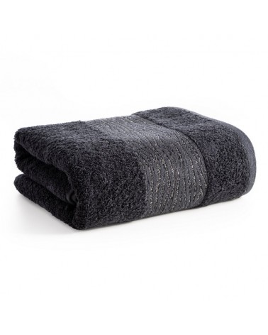 Ręcznik bawełna 70x140 Amber czarny Eurofirany
