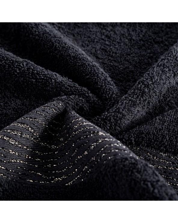 Ręcznik bawełna 70x140 Amber czarny Eurofirany