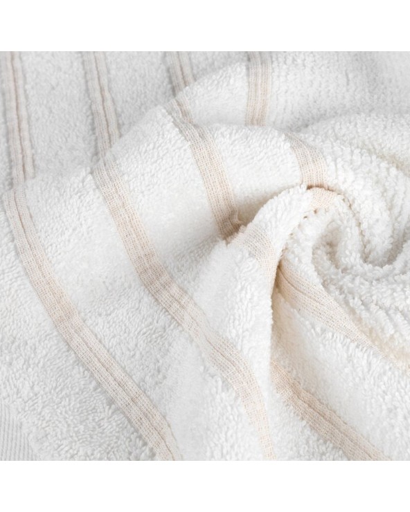 Ręcznik bawełna 70x140 Amira kremowy Eurofirany