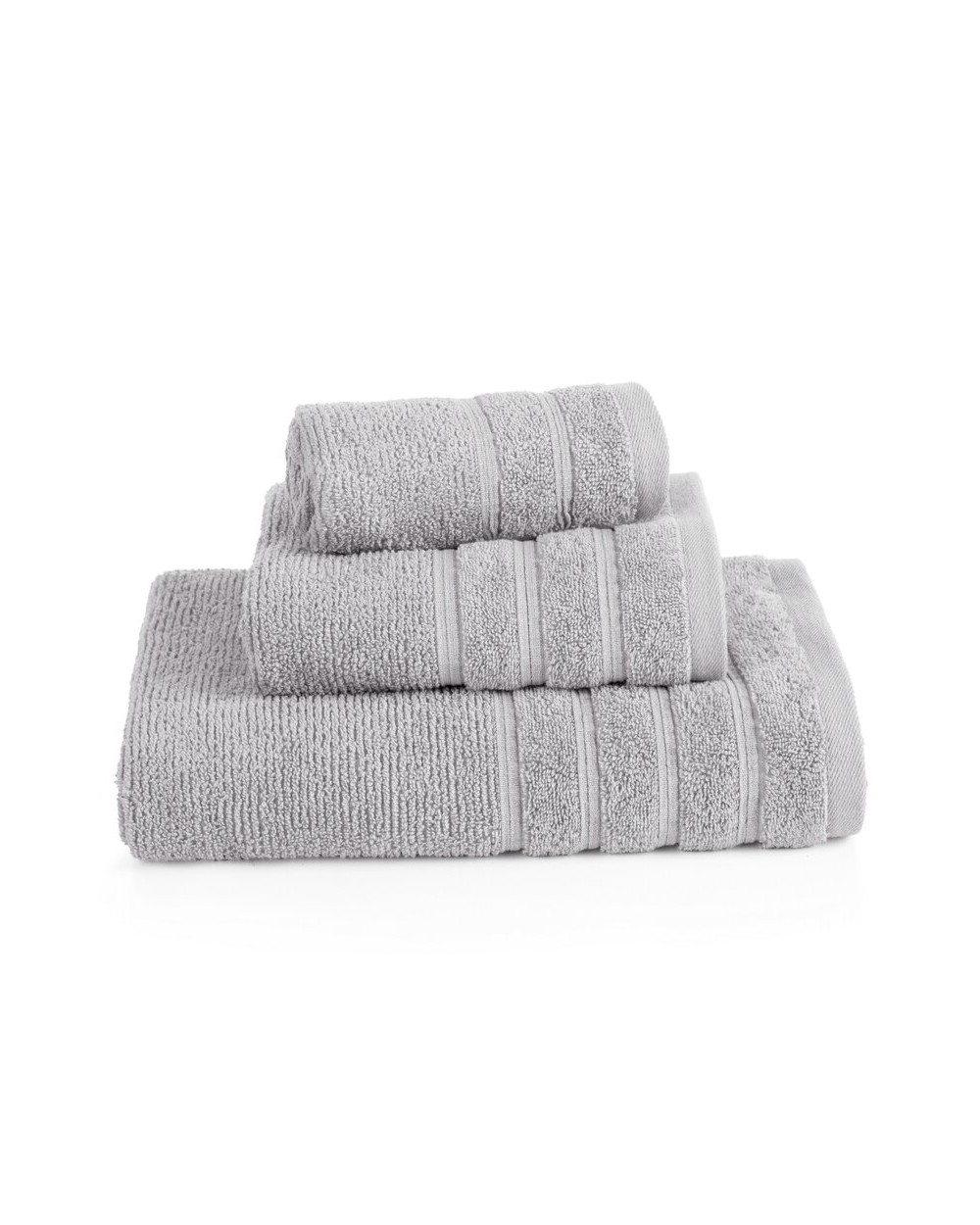 Ręcznik bawełna 50x90 Amira srebrny Eurofirany