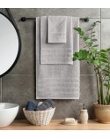 Ręcznik bawełna 70x140 Amira srebrny Eurofirany