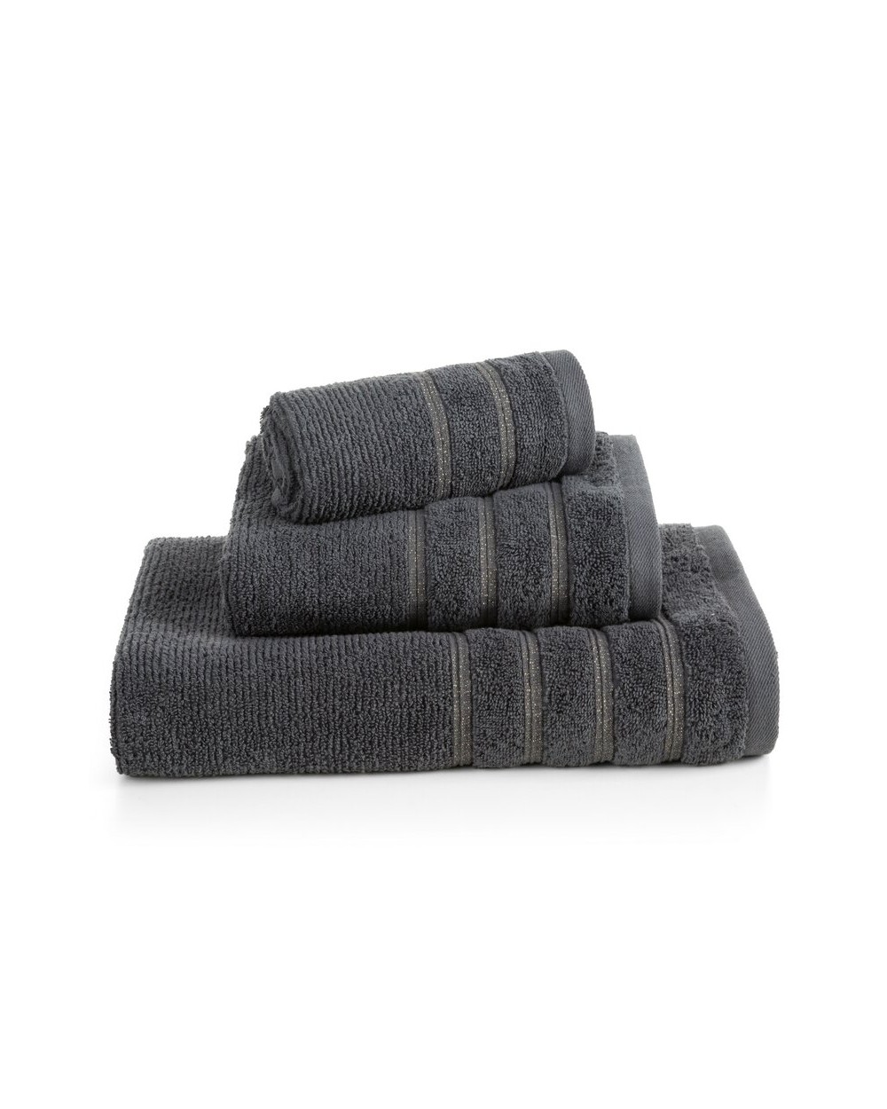 Ręcznik bawełna 30x50 Amira stalowy Eurofirany