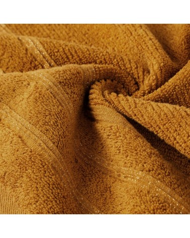 Ręcznik bawełna 50x90 Amira musztardowy Eurofirany