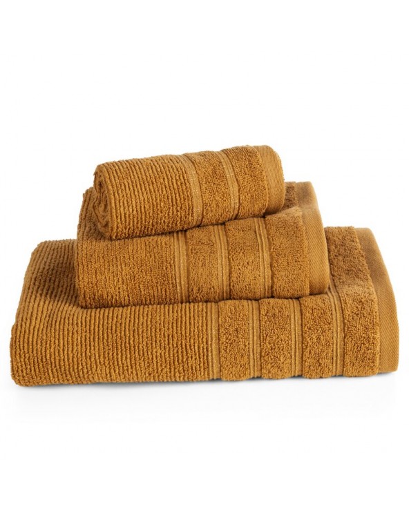 Ręcznik bawełna 70x140 Amira musztardowy Eurofirany