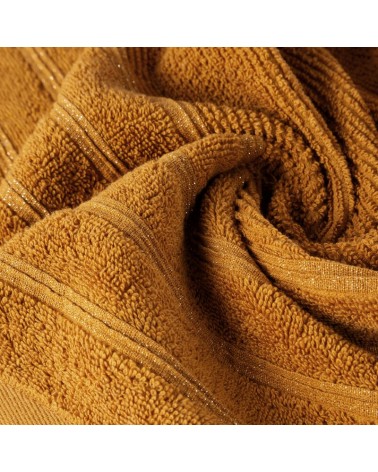 Ręcznik bawełna 70x140 Amira musztardowy Eurofirany