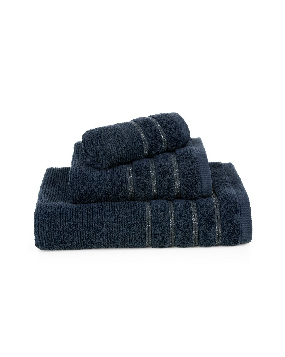 Ręcznik bawełna 50x90 Amira granatowy Eurofirany